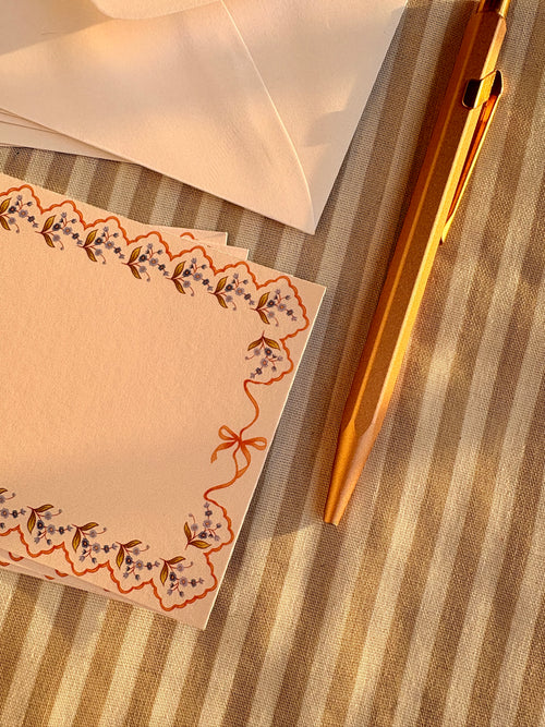 Cecilia 3R Notecard Set