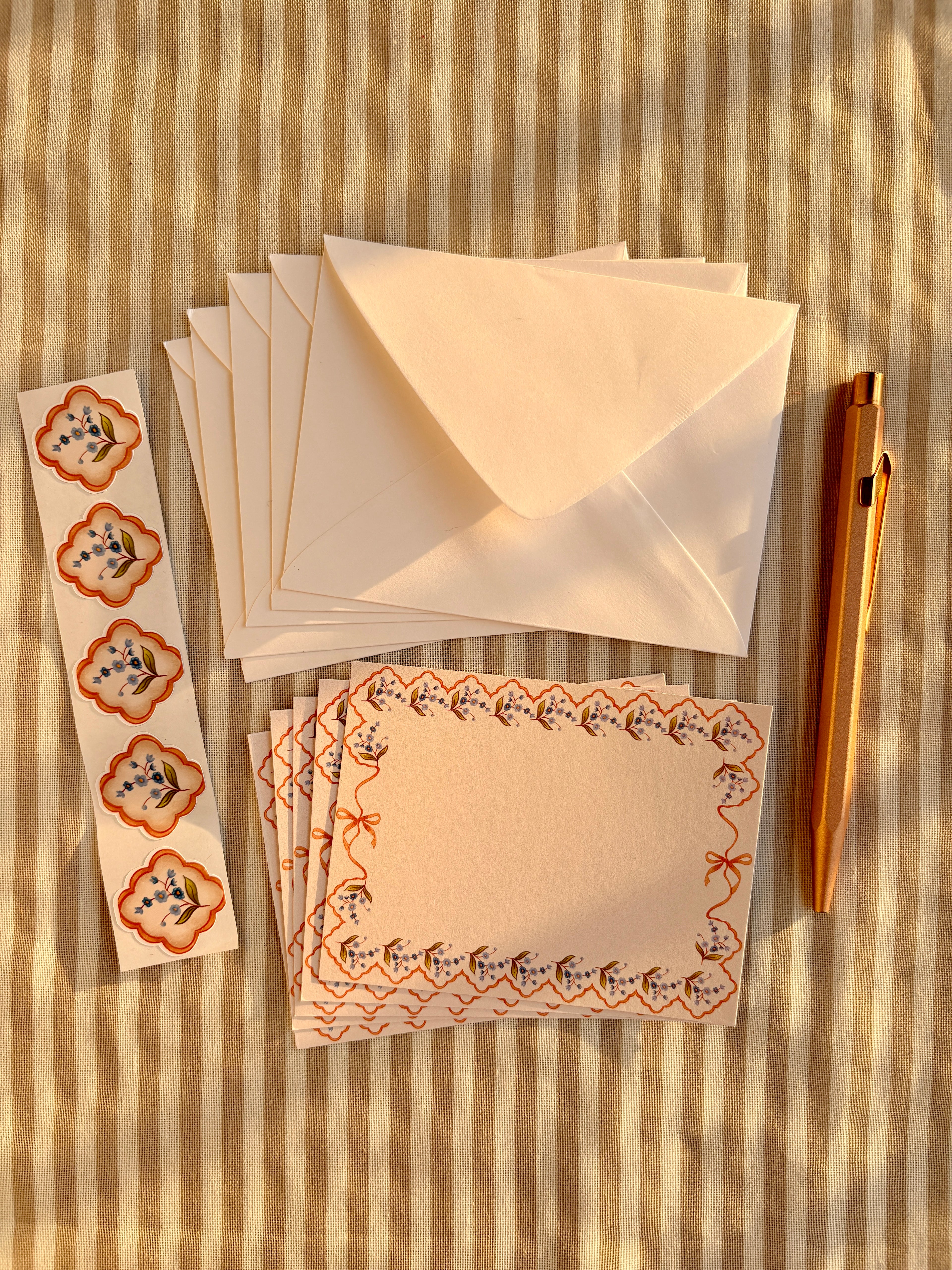 Cecilia 3R Notecard Set