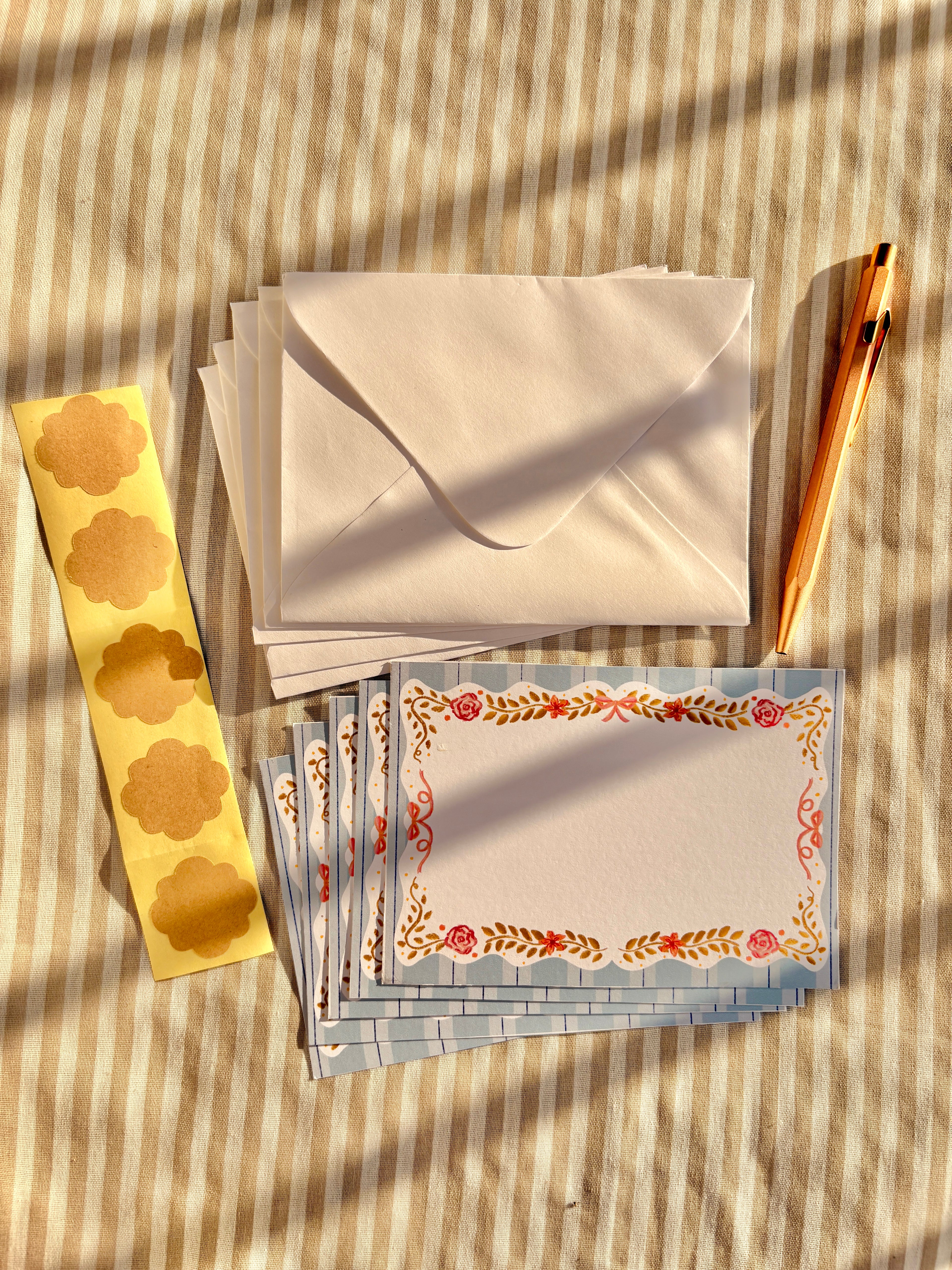 Juliet 4R Notecard Set