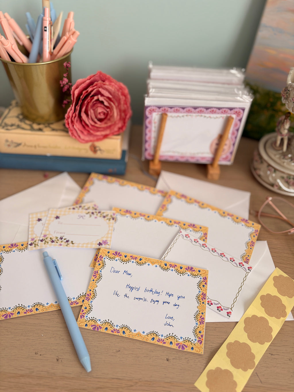 Gabriella 4R Notecard Set