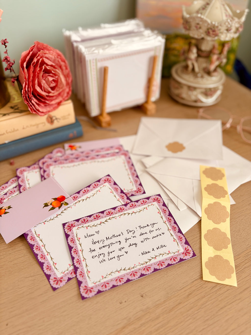 Lilla 4R Notecard Set