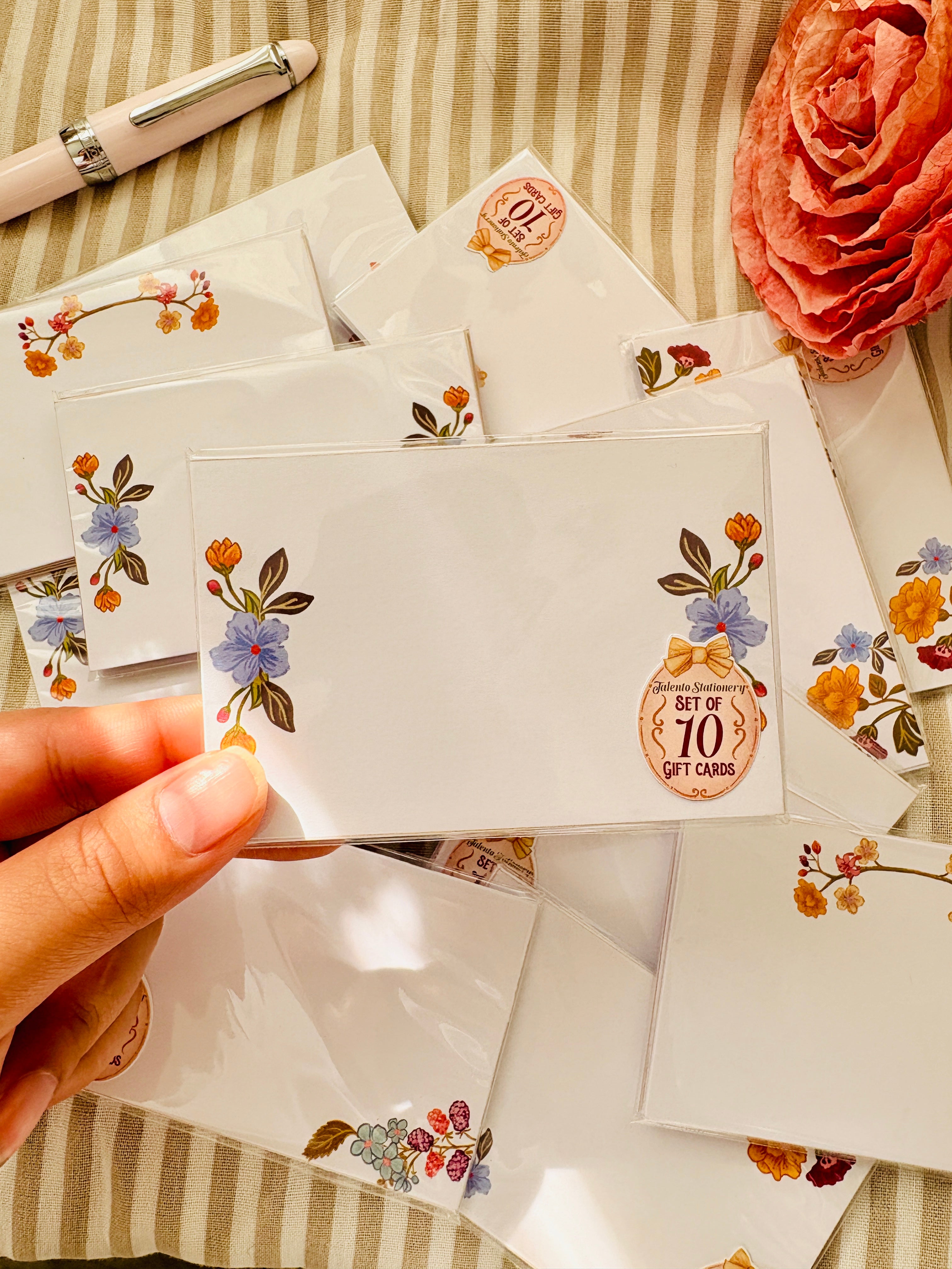 Forget Me Not Gift Card Set