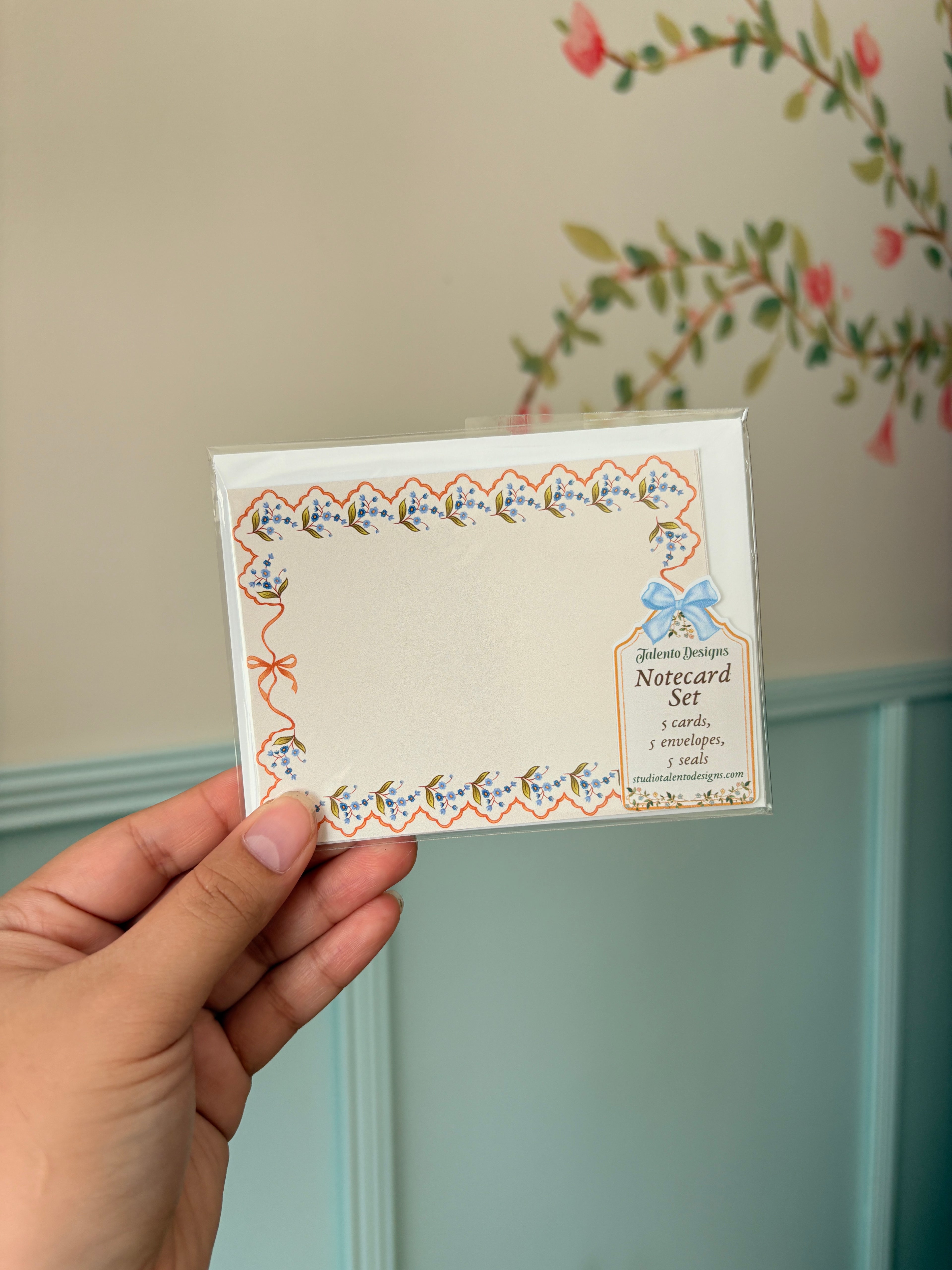 Cecilia 3R Notecard Set