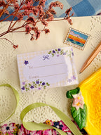 Buttermilk Gingham Gift Card Set