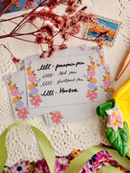 Pastel Wreath Gift Card Set