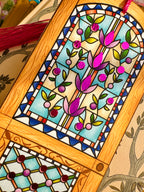 Honey Glow Foiled Bookmark
