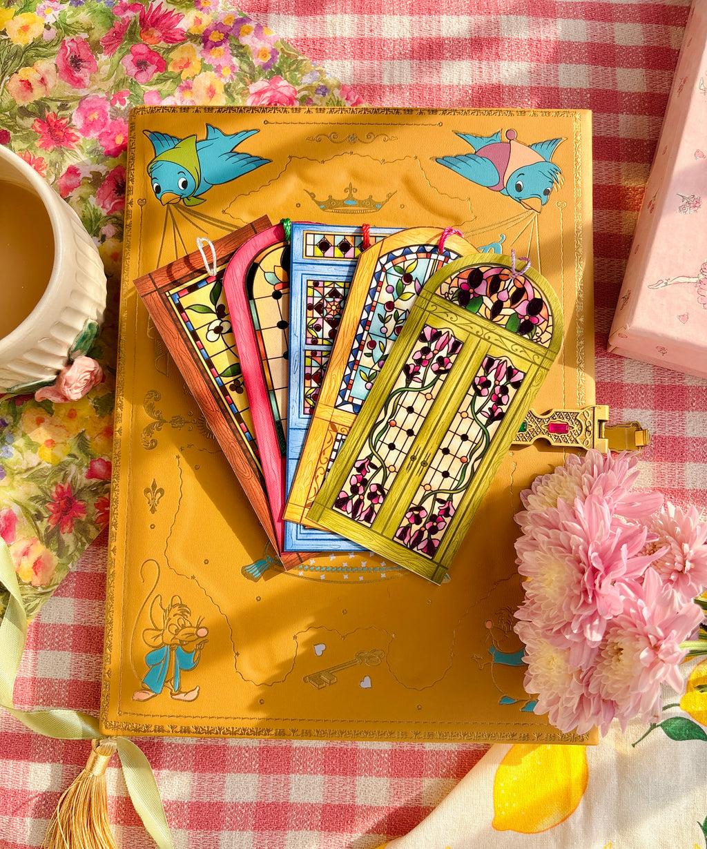 Willow Mist Foiled Bookmark