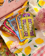 Honey Glow Foiled Bookmark