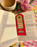 Rose Light Foiled Bookmark