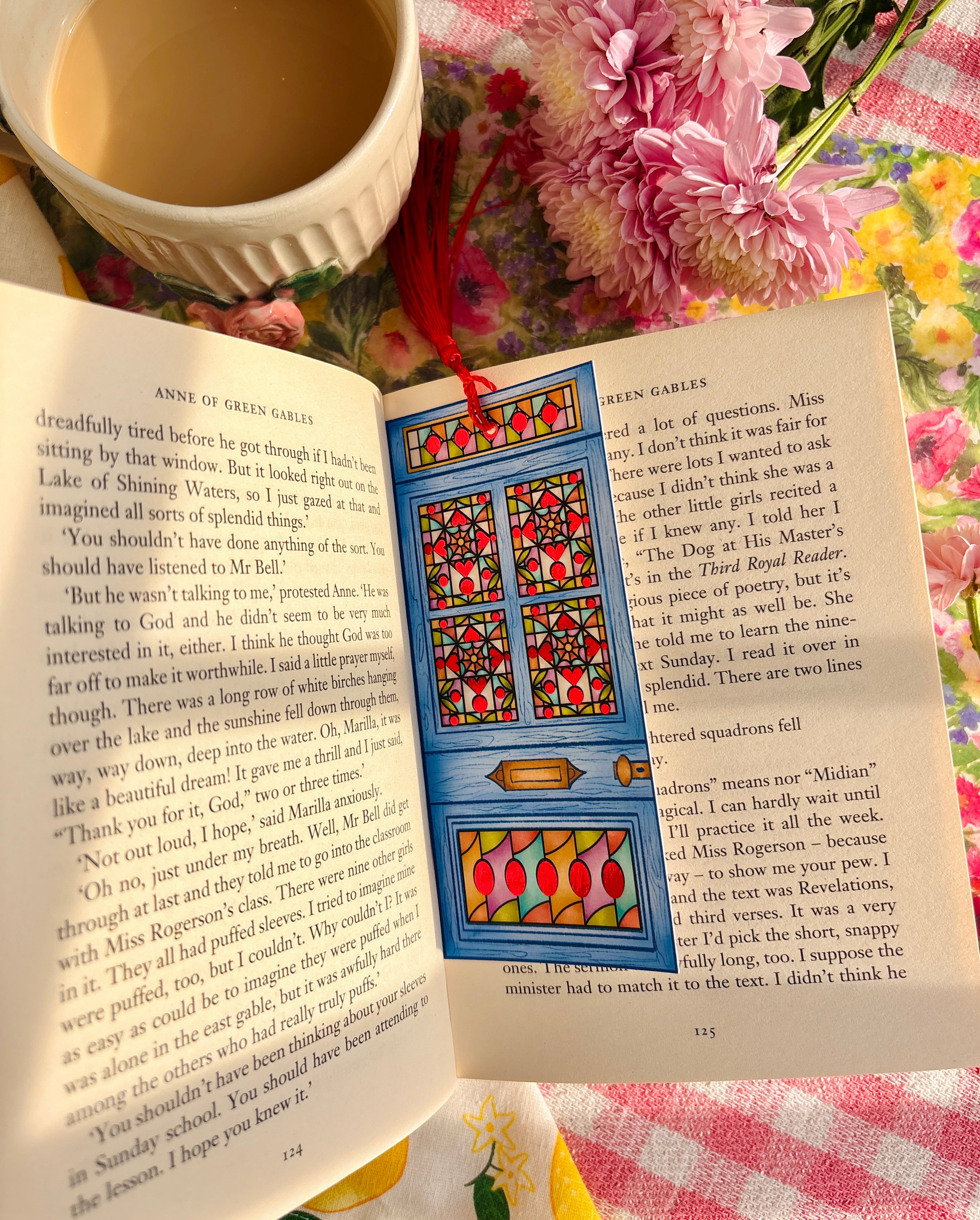 Dew Light Foiled Bookmark